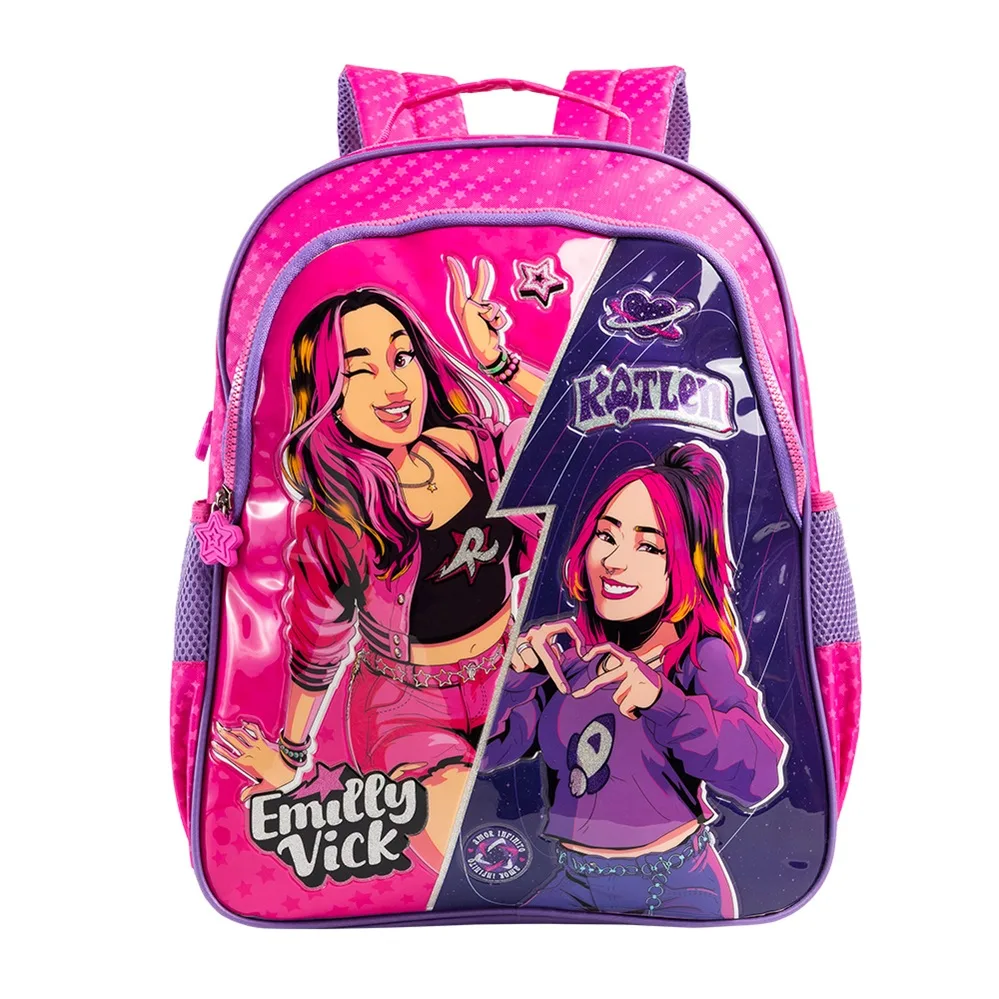 Mochila Escolar 16 Emilly Vick X