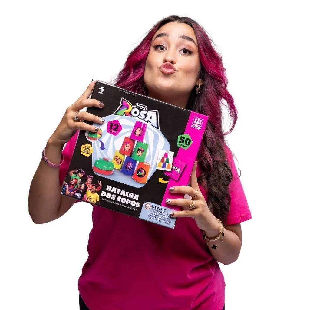 Jogo Batalha dos Copos Multiverso Rosa
